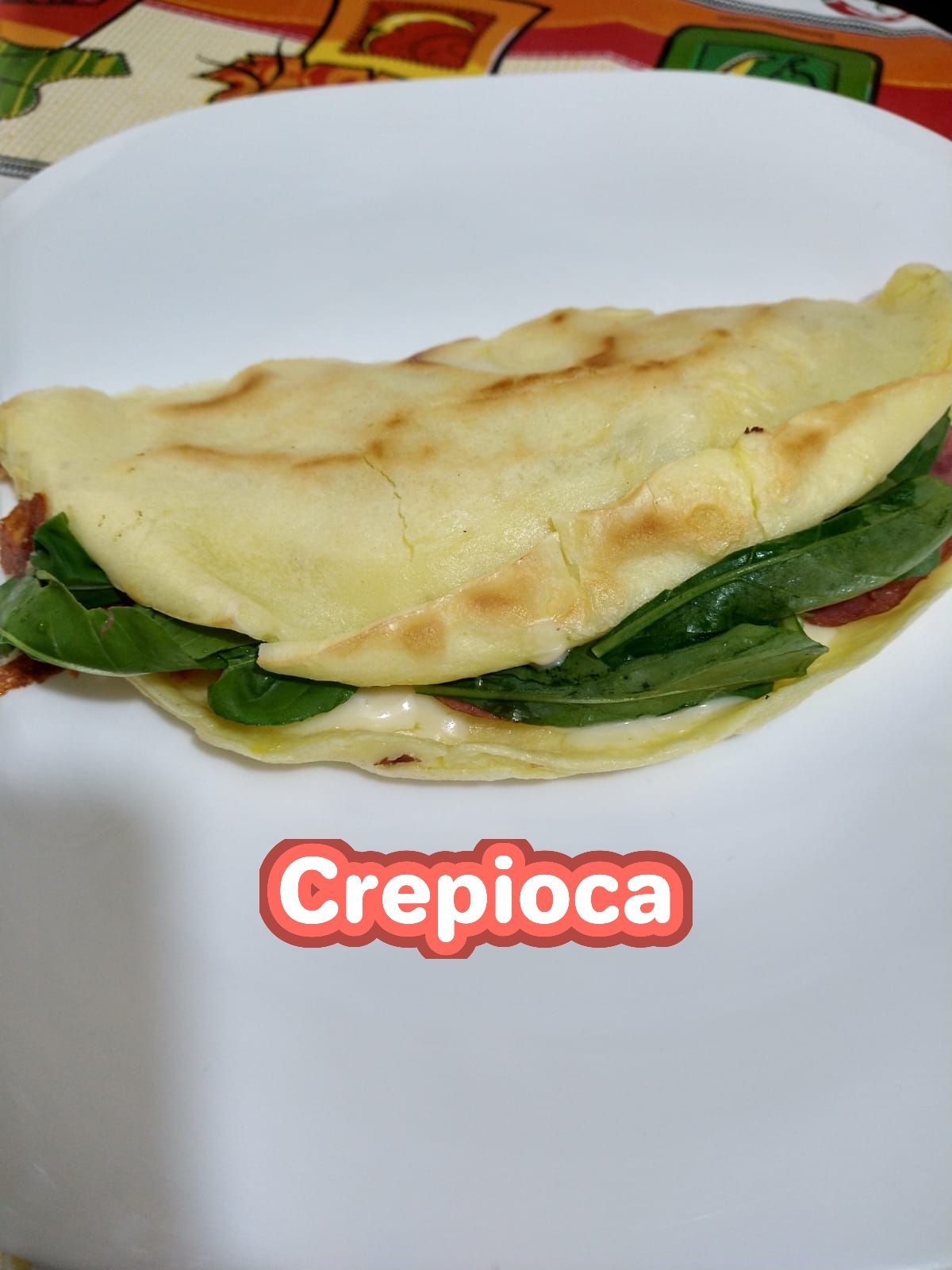 Crepioca recheada