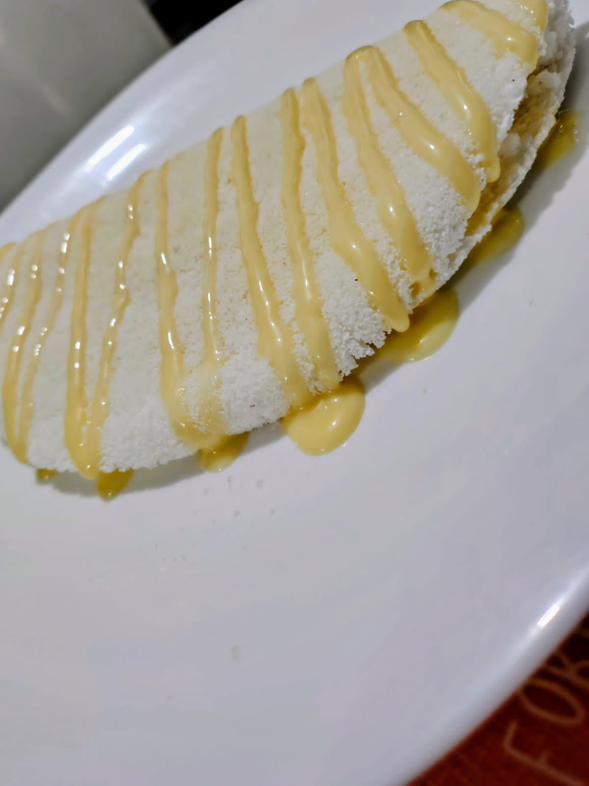 Tapioca com leite condensado
